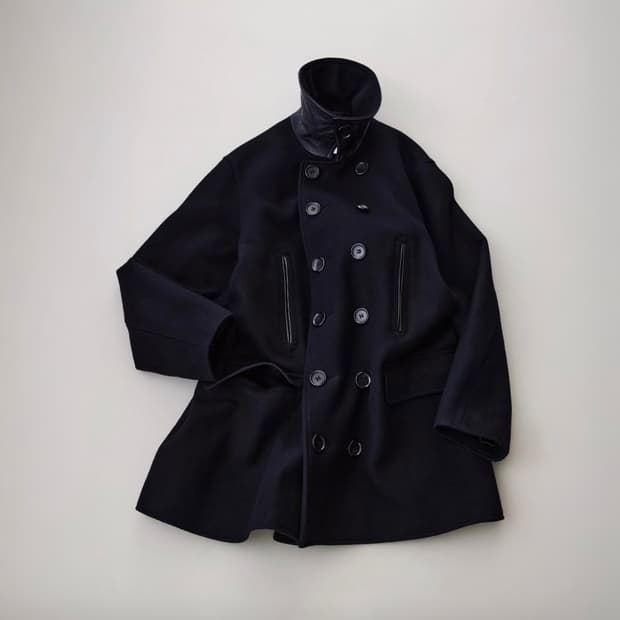 24aw MCLAGAN 13-BUTTON PEACOAT