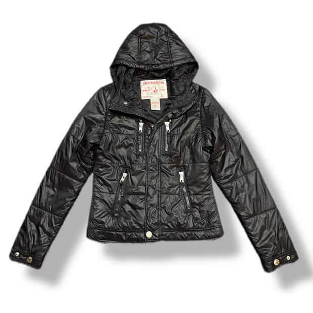 트루릴리젼 y2k 숏패딩