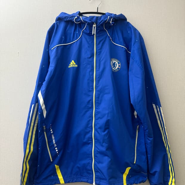 Adidas Chelsea FC men's full-zip windbre
