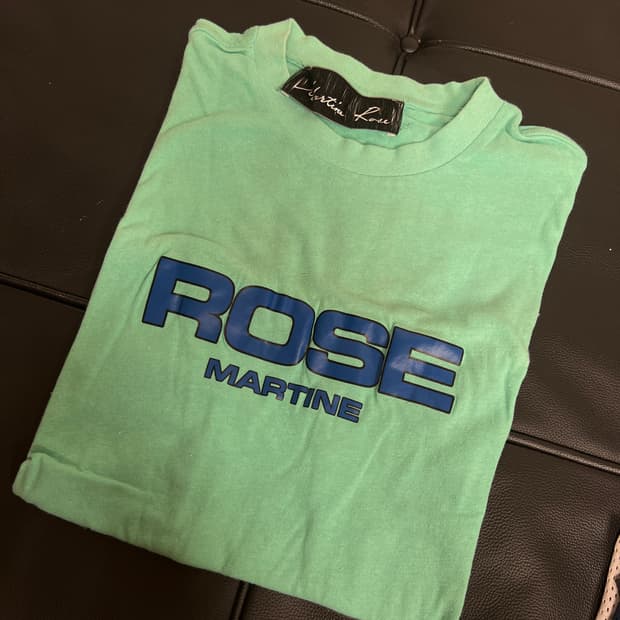 마틴로즈 반팔 박스티 
