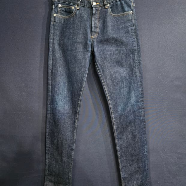 A.P.C 아페쎄 다크블루 남성 슬림핏 허리 30 데님팬츠 