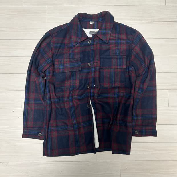 빈티지 체크셔츠