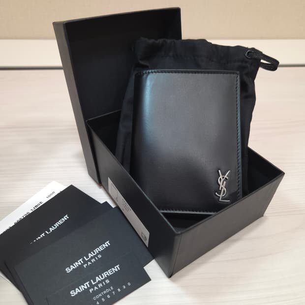생로랑 타이니 YSL 카드지갑 오거나이저