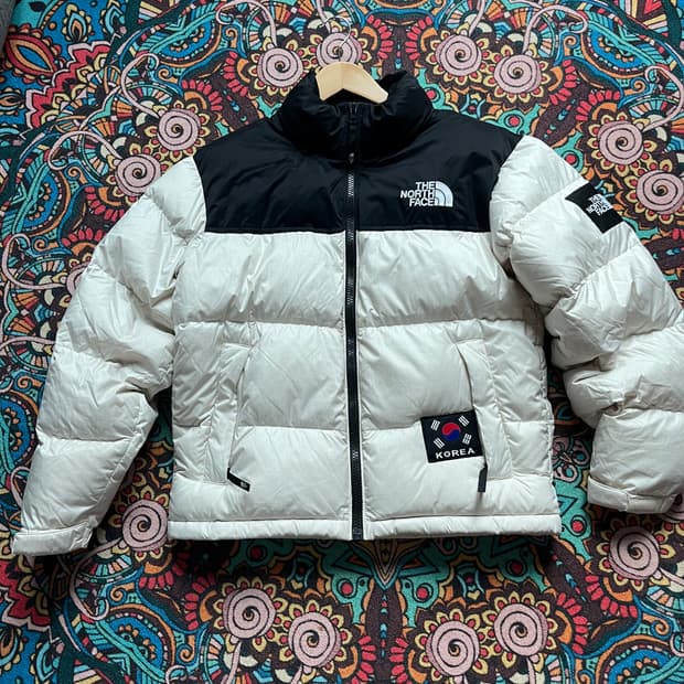 노스페이스 눕시 태극기