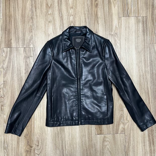 코치 가죽 자켓