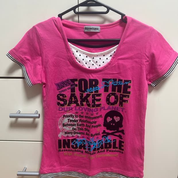 JAPANESE VINTAGE / PINK TEE