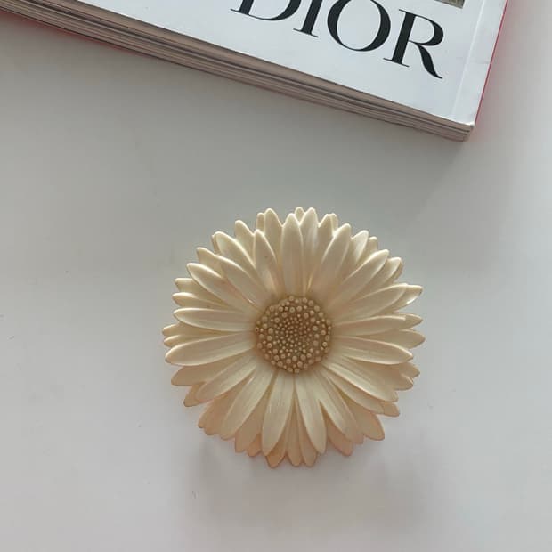 일본수입 빈티지 플라워 브로치