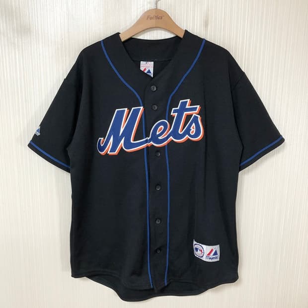 MLB 마제스틱 뉴욕메츠 올드유니폼/져지 M
