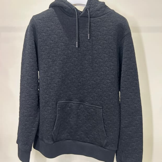 [정품/중고] 디올 오블리크 후드티