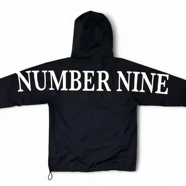 넘버나인 스펠아웃 로고 자켓 