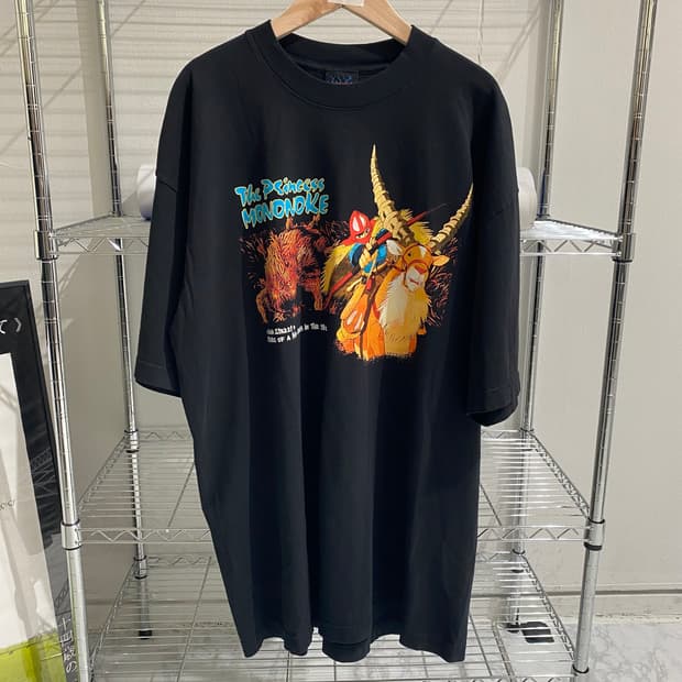 지브리 모노노케 부틀렉 애니메이션 티셔츠