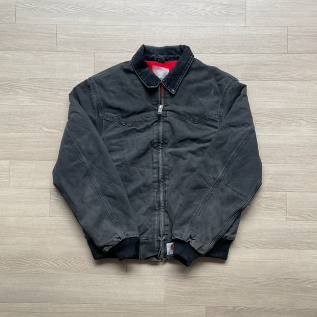 칼하트 블랙 산타페 자켓 J13 BLK 빈티지 carhartt
