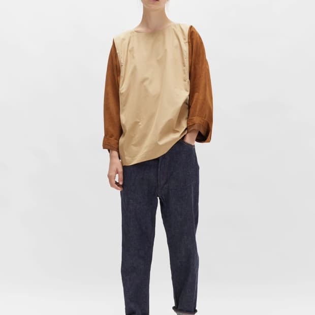 Sofie dHoore소피드후레 스웨이드소매 탑