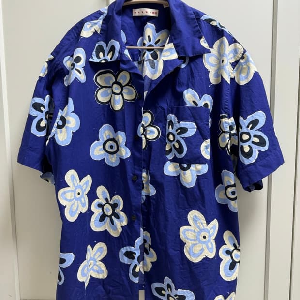 유니클로 X 마르니 하와이안셔츠