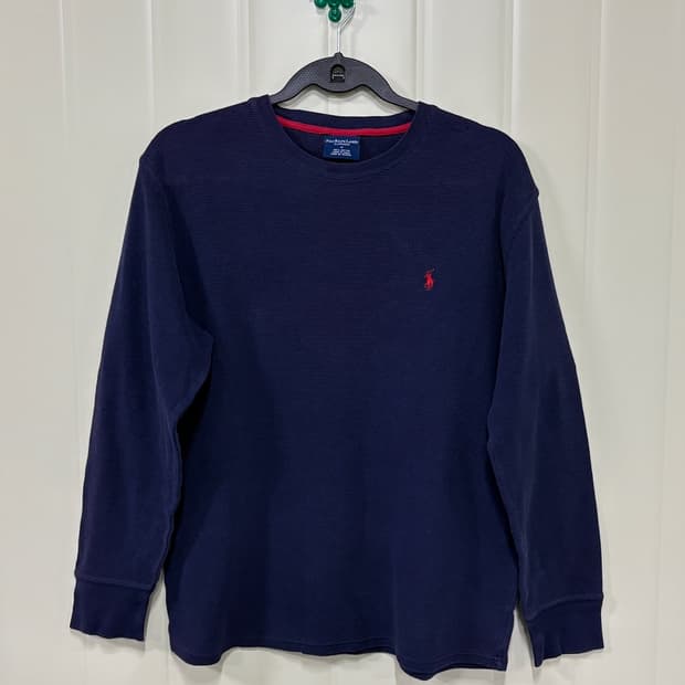 폴로 랄프로렌 와플 니트