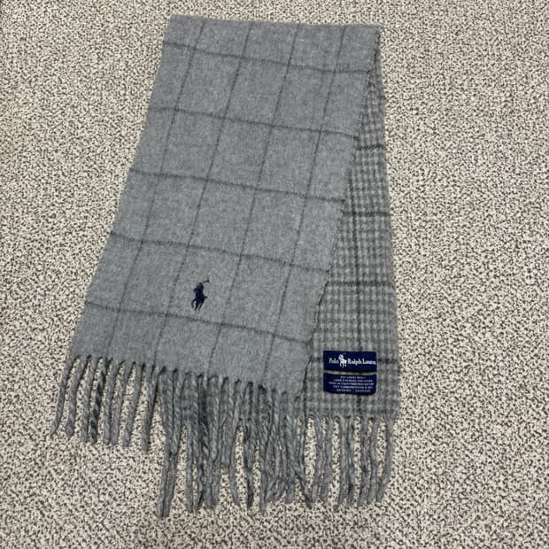 [택포,램스울80] 폴로 랄프로렌 이태리 투웨이 머플러 목도리 [A+]