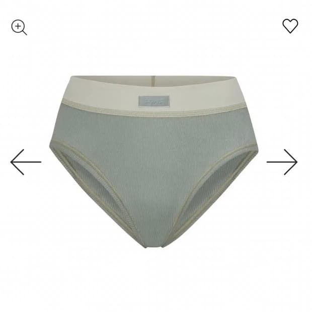 스킴스 코튼 브리프 팬티 skims cotton rib brief s