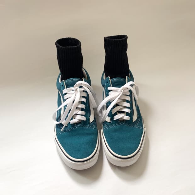 [235mm] 반스 올드스쿨 스웨이드 블루