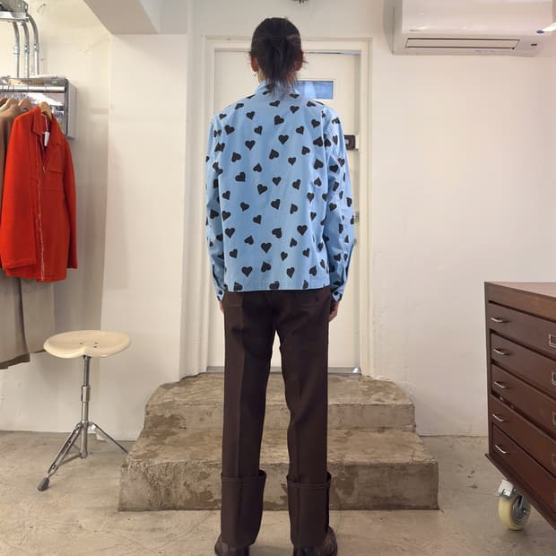 슈프림 17SS 하트 해링톤 자켓 L