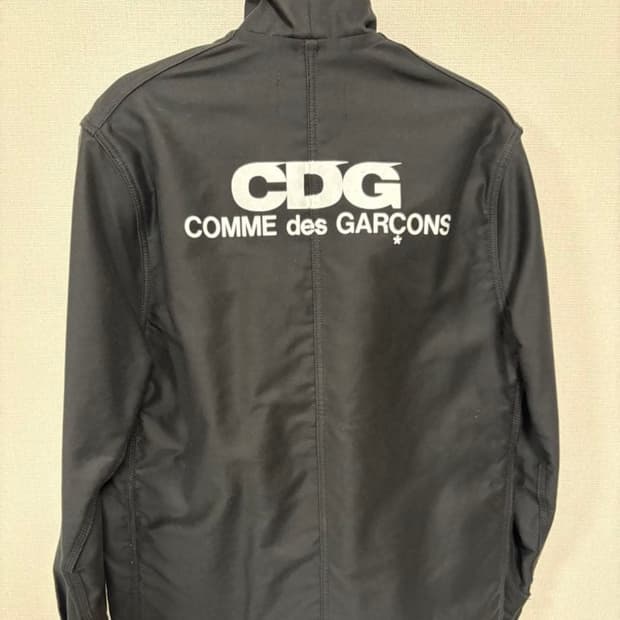 m) cdg 워크 자켓 블랙