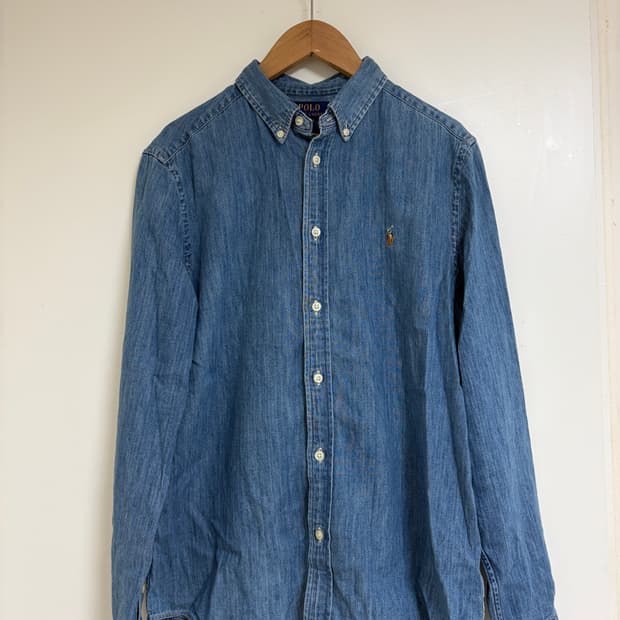 폴로랄프로렌 보이즈 진청 셔츠