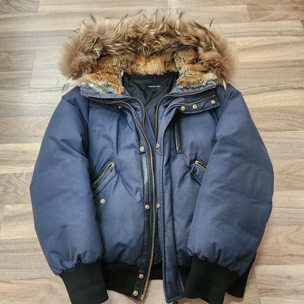 맥케이지 딕슨 금장 네이비 패딩