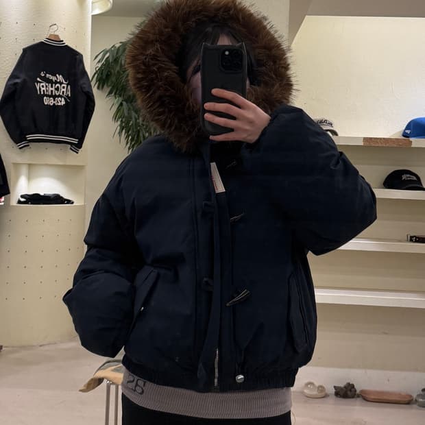 빈티지 네이비 n2b 점퍼 U161