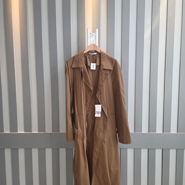 자라 남자 트렌치