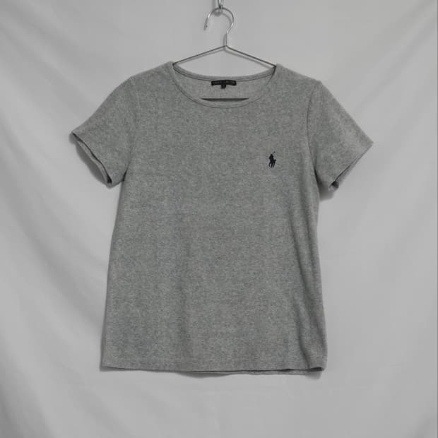 Polo Terry Cotton Gray Shirt
