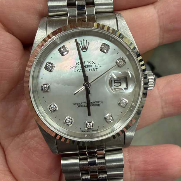 풀셋 롤렉스 16234 자개 다이얼 10포인트 다이아