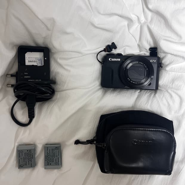 캐논 G7X Mark2 풀박스