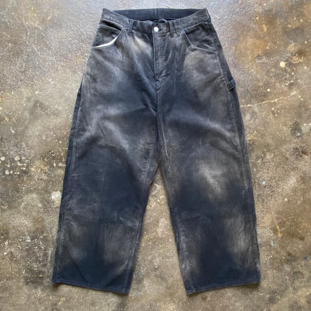 (3) 안셀름 에이징 데미지 코듀로이 팬츠