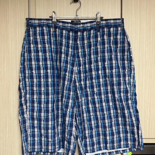Stussy check shorts