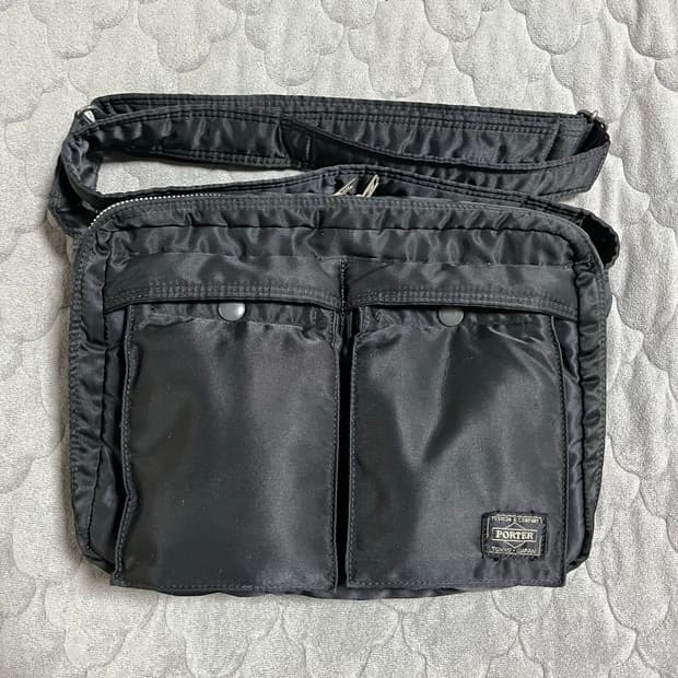 Porter 요시다 포터 탱커 숄더백 블랙 L