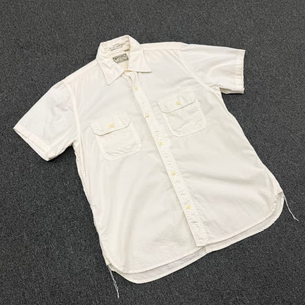 L) 휴스턴 빈티지 샴브레이 워크 반팔셔츠