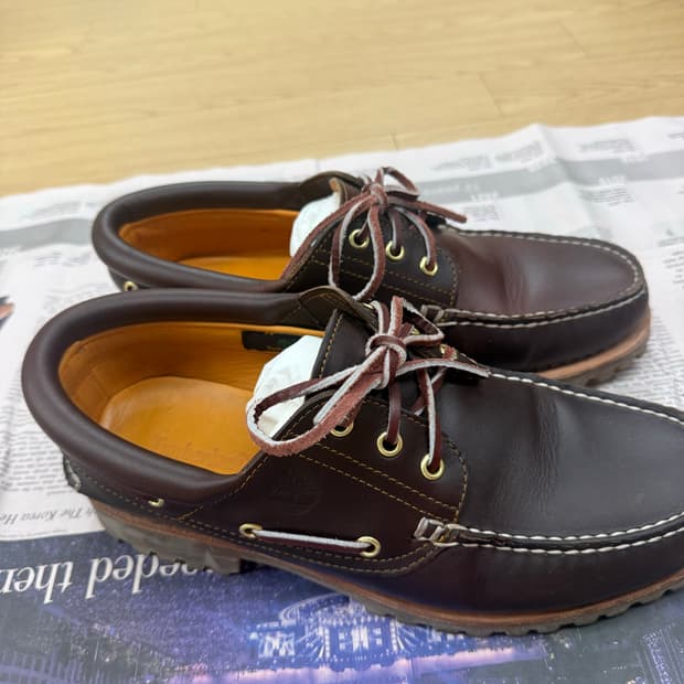 팀버랜드 클래식 3아이 보트슈즈 - 브라운 (270)