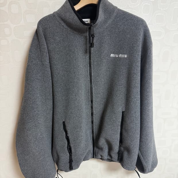 미우미우 miumiu 플리스 집업 후리스 fleece M사이즈