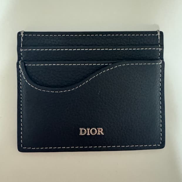 디올 새들 카드지갑