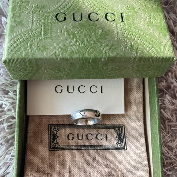 구찌 블라인드 포러브 반지 11호