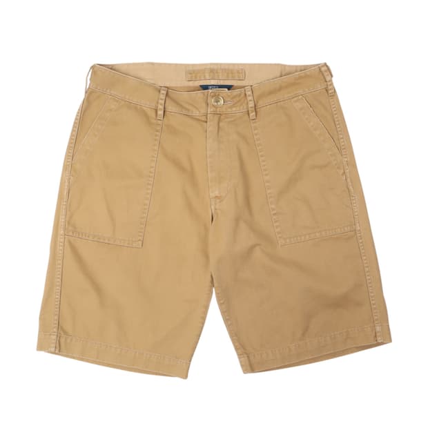 폴로 랄프로렌 퍼티그 베이지 코튼 하프팬츠