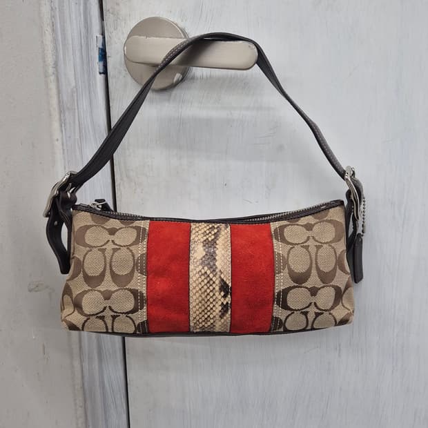 COACH Hampton Signature Jacquard bag
