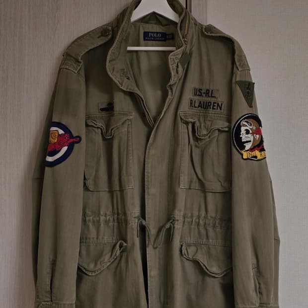 폴로 m65 해골 야상 XL 새제품