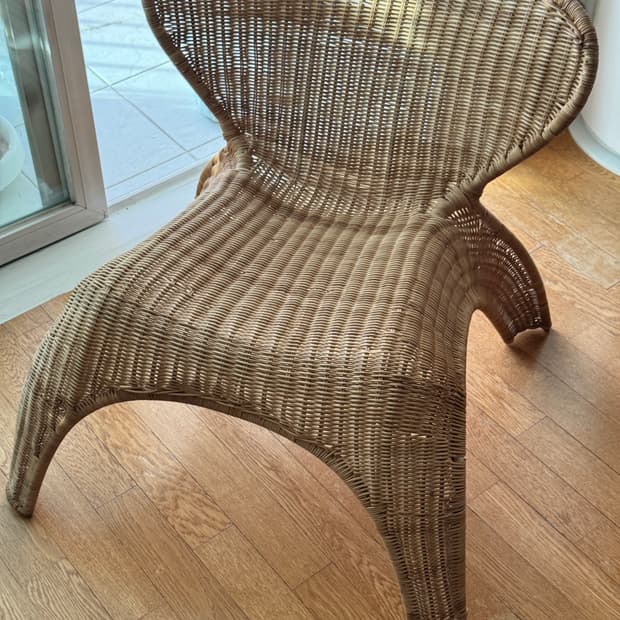 빈티지 이케아 라탄 체어 