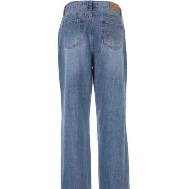 wsc 아카이브 데님 와이드 팬츠 1사이즈