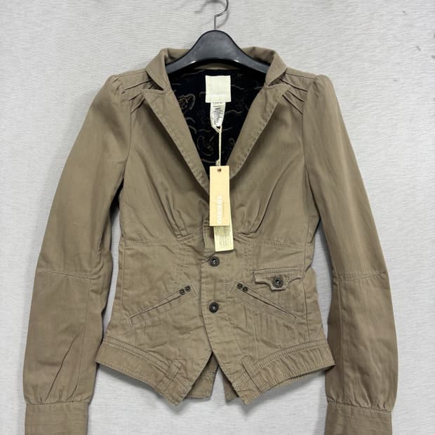 디젤 웨스턴 핀턱 숏자켓 <데드스탁>