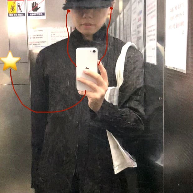 (1) 이세이미야케 맨 플리츠 블레이저 자켓 블랙