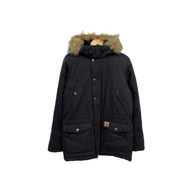 칼하트 트래퍼 후드 퍼 야상 파카 패딩 