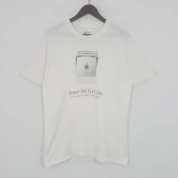 90's Apple power mac g4 cube 반팔티