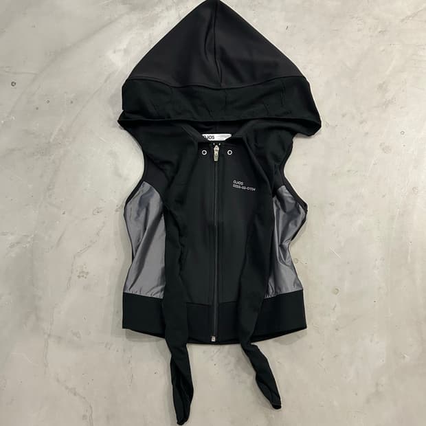 Ojos muffler boxer hoddie zip-up
