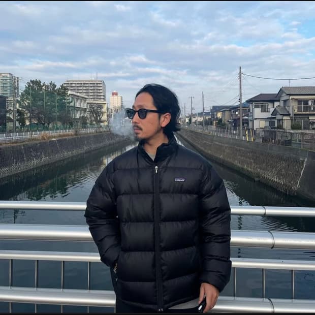 (L)00s 파타고니아 패딩 빈티지 패커블 다운 블랙